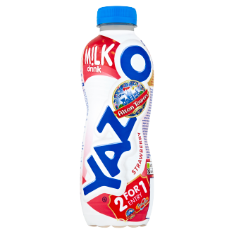 10 x Yazoo Milk Drink Strawberry 400Ml