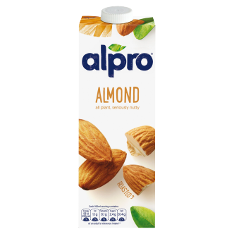8 x Alpro Almond Milk 1L