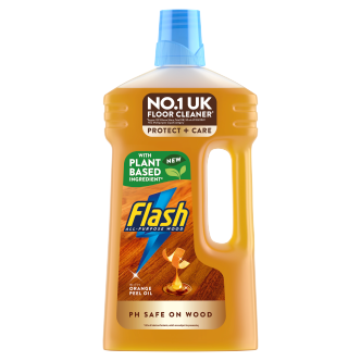 6 x Flash Liquid Wooden Floors 1 Litre