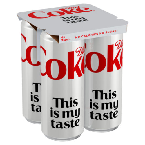 6 x Diet Coke 4 X 330Ml