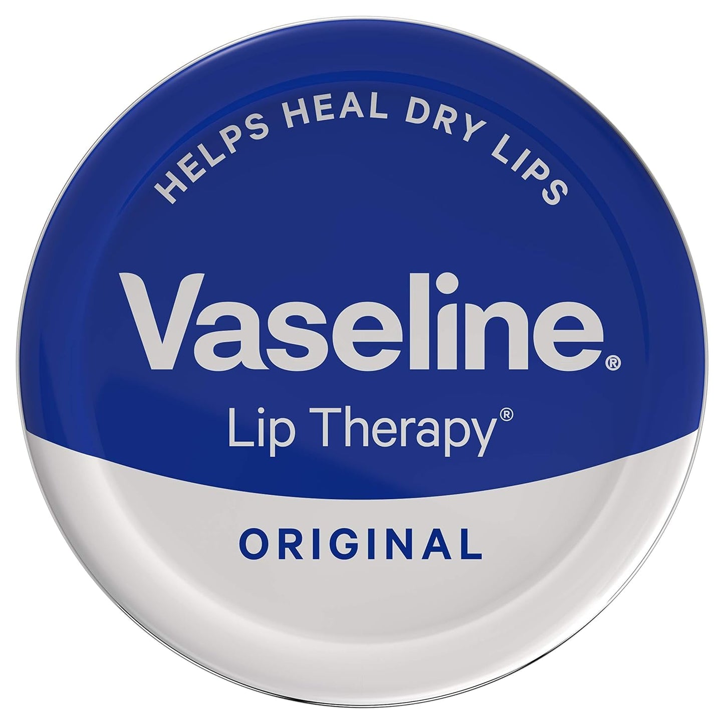12 x Vaseline Lip Therapy Lip Balm Tin Original 20 G