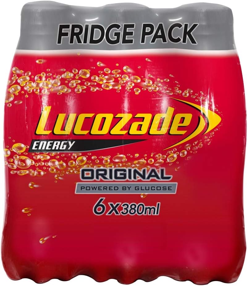 4 x Lucozade Energy Original 6Pk Can - 6X330ML