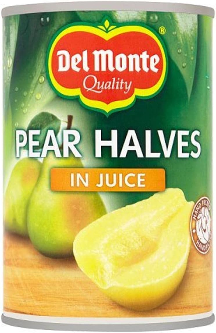 12 x Del Monte Pear Halves In Juice 415G