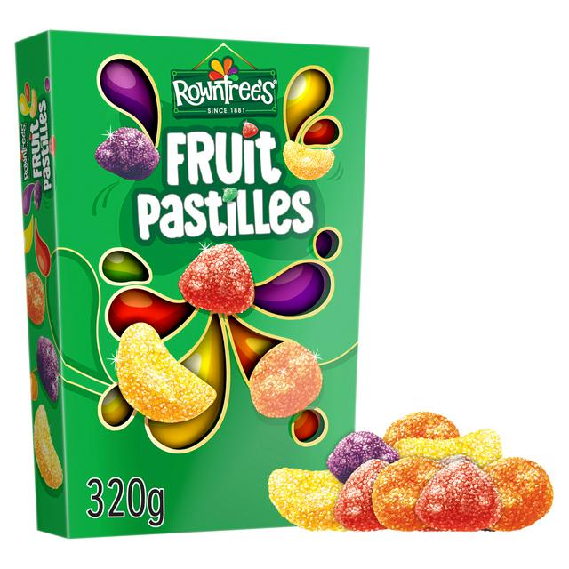 8 x Rowntrees Fruit Pastille Carton - 320GM