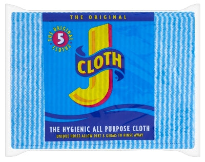 12 x J Cloth 5 Pack