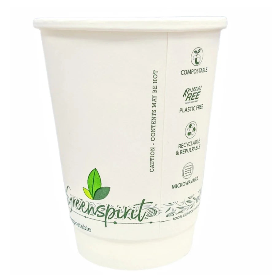 20 x 16Oz Gs Double Wall Cup Plastic Free 25X20