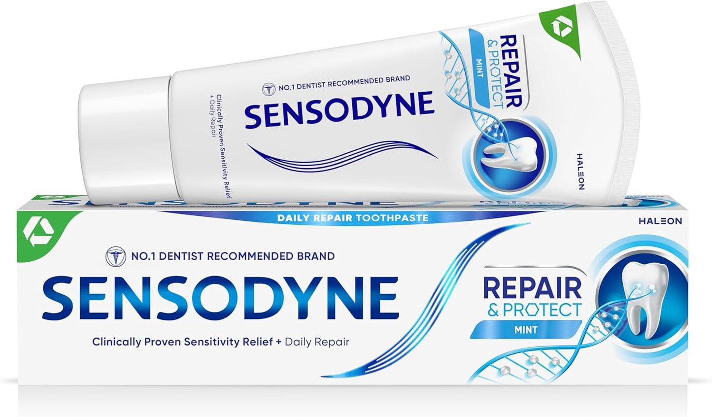 12 x Sensodyne Repair And Protect Original Toothpaste 75Ml