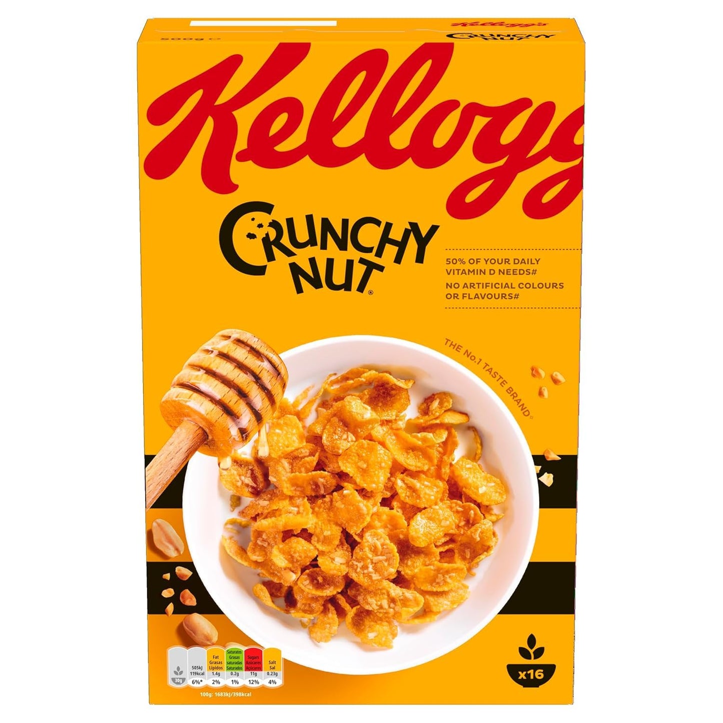 8 x Kelloggs Crunchy Nut - 460g
