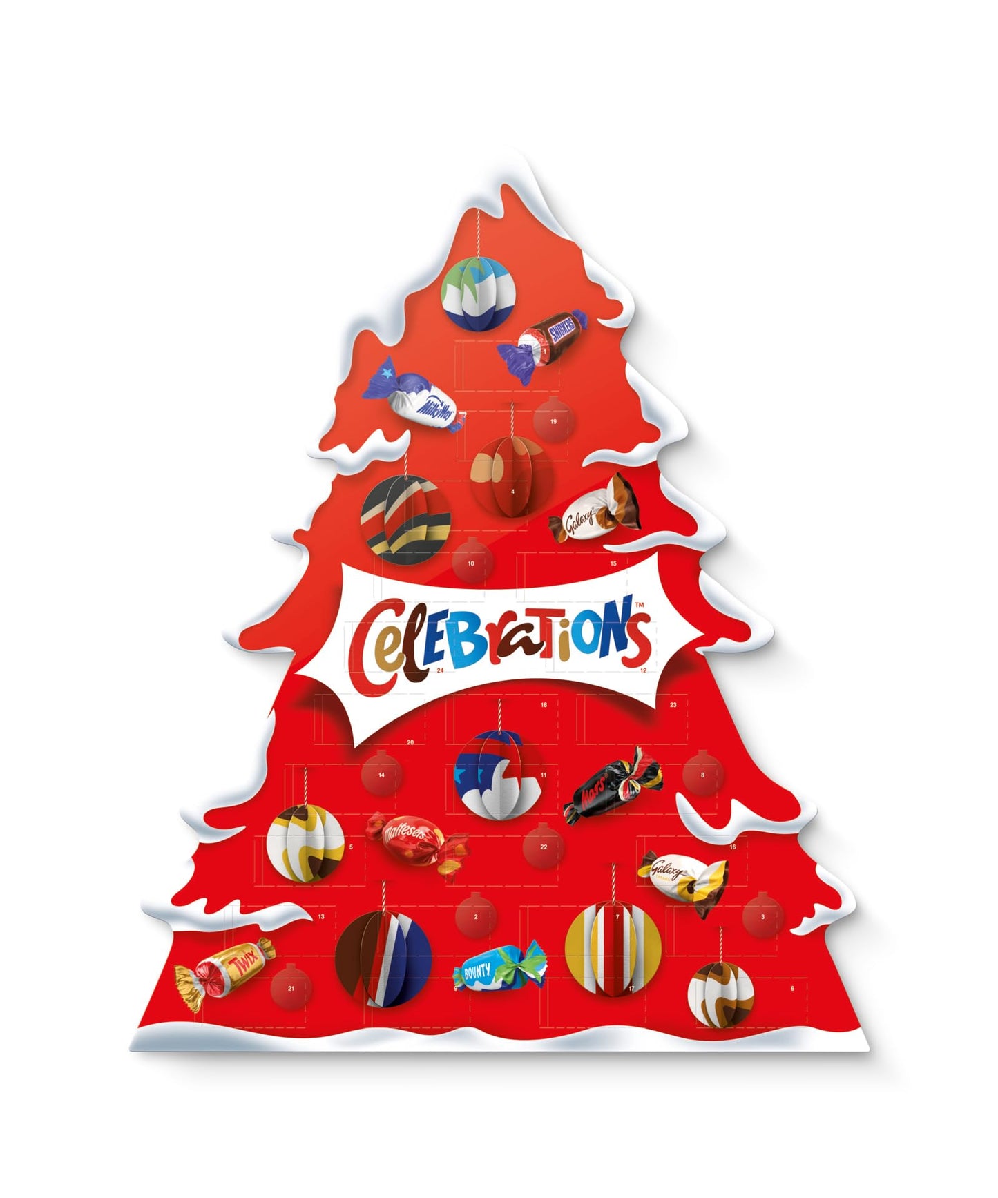 11 x Celebrations Advent Calendar - 215GM