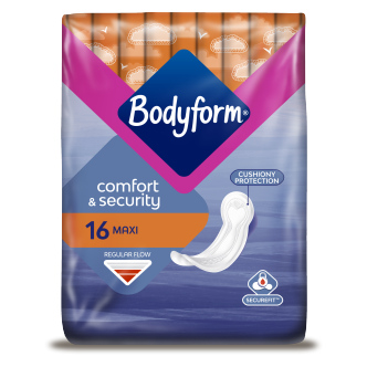 8 x Bodyform Maxi Normal - 16 Pack