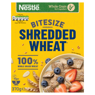 7 x Nestle Shredded Wheat Bitesize 370Gm