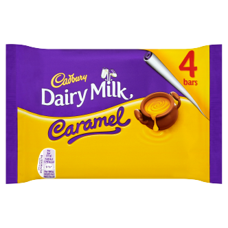 15 x Cadbury Caramel 4Pk 148Gm