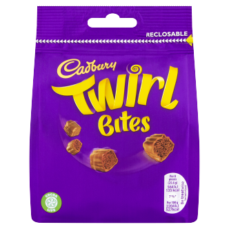 10 x Cadbury Twirl Bites 95Gm