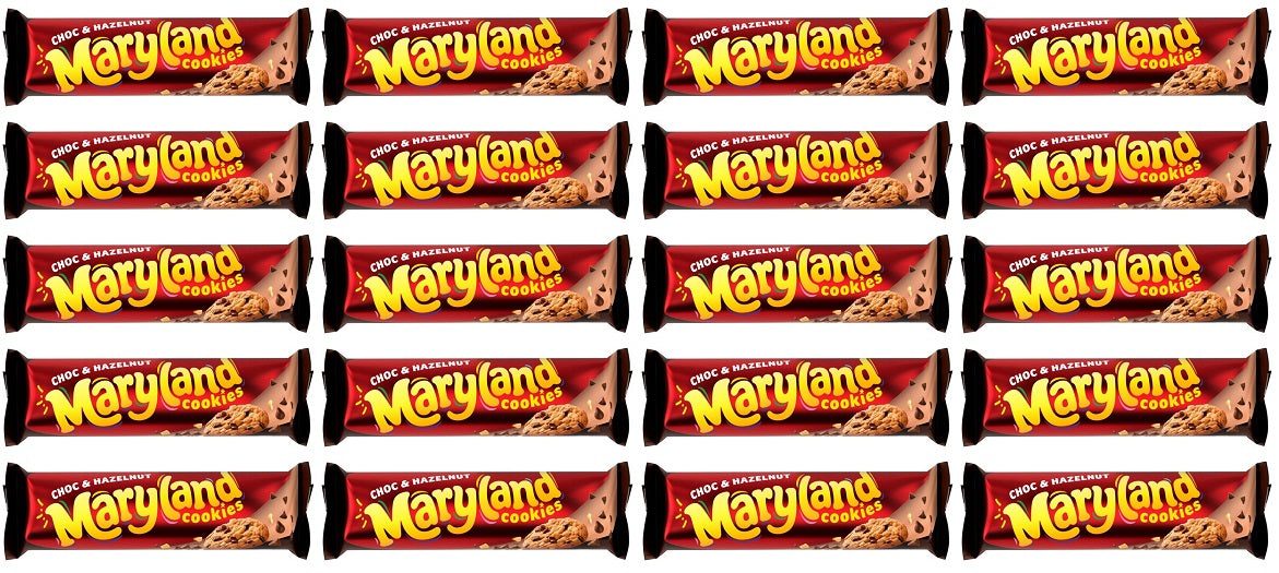 20 x Maryland Choc & Hazelnut 200G