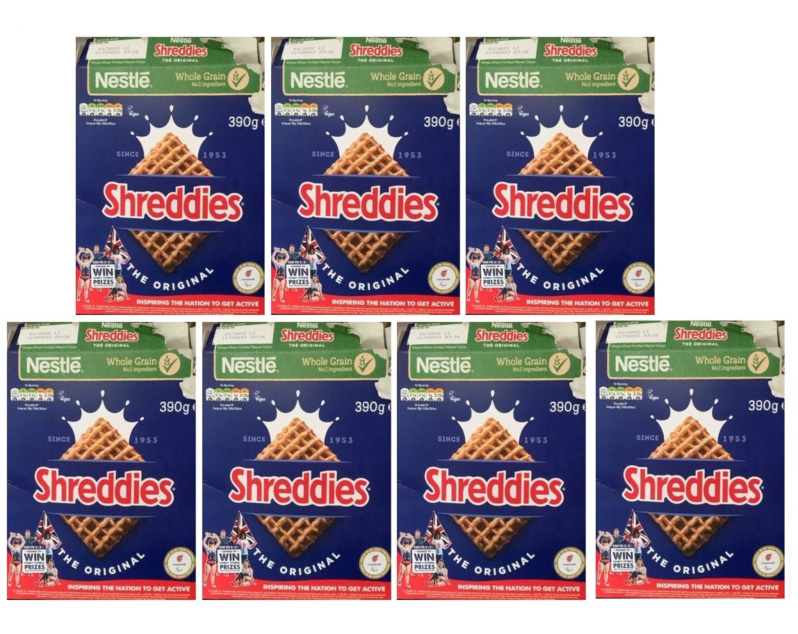 7 x Shreddies The Original 390G