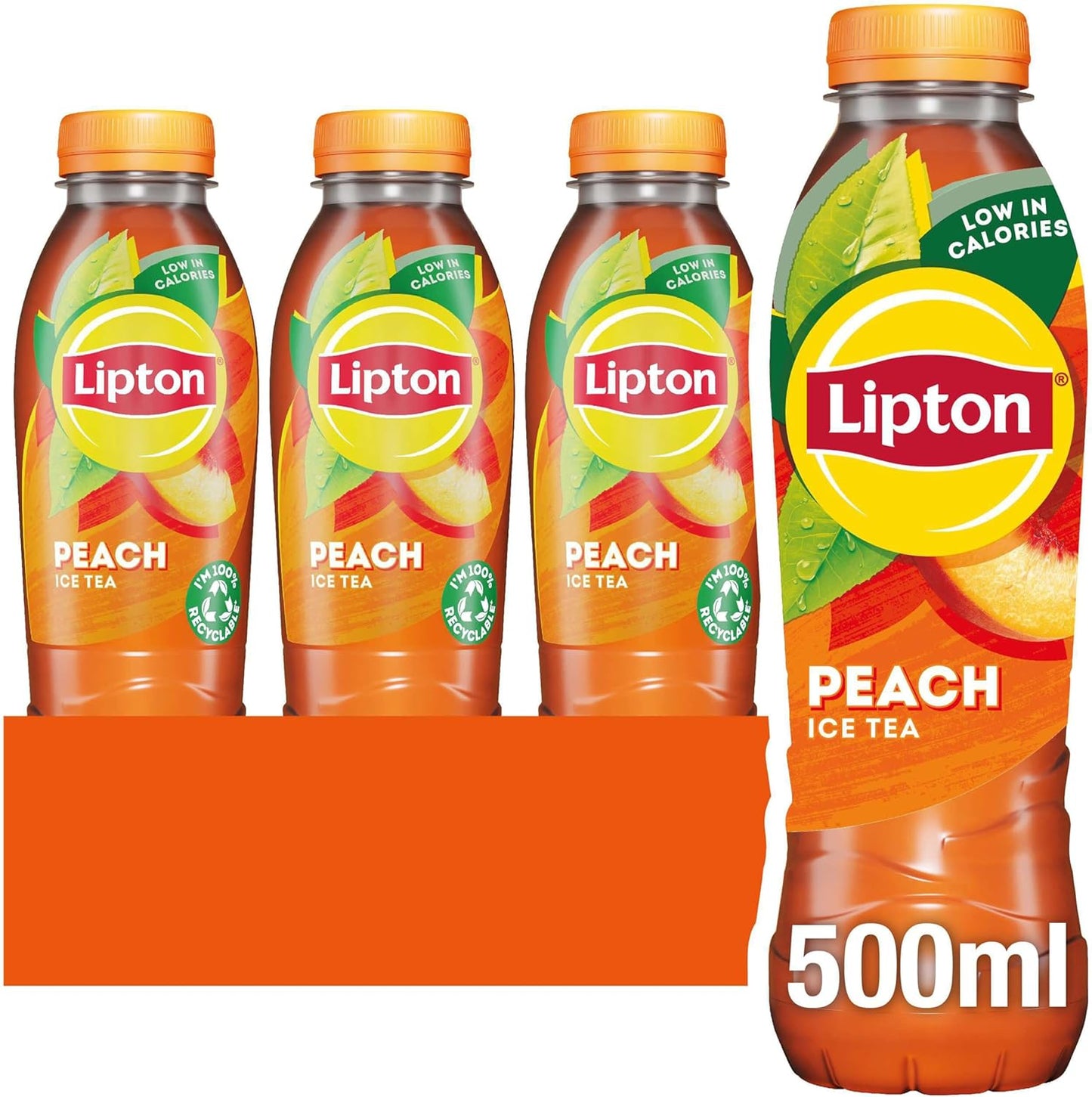 24 x Lipton Peach Ice Tea 500Ml