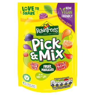 10 x Rowntree Pick & Mix Pouch 150Gm
