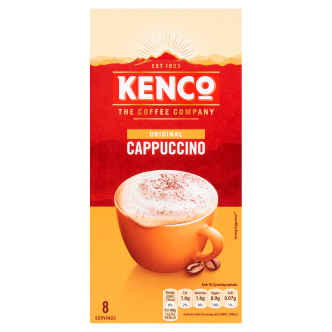 5 x Kenco Cappuccino Instant Coffee Sachets - 8Pk