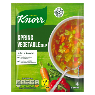 9 x Knorr Soup Spring Vegetable 48G