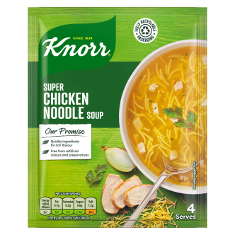 12 x Knorr Super Chicken Noodle Soup 51G