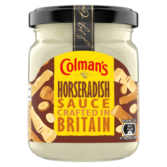 8 x Colmans Horseradish Sauce 136G
