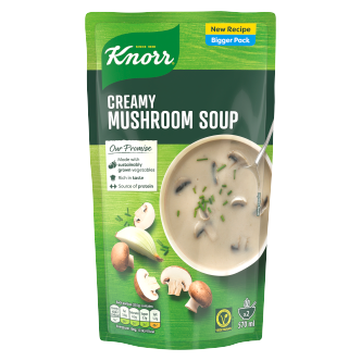 5 x Knorr Creamy Mushroom Soup - 570MLS