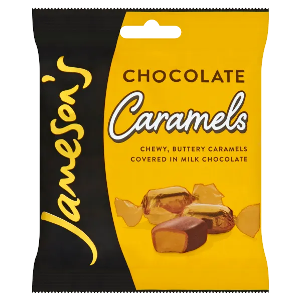 12 x Jamesons Chocolate Caramels Bag - 110GM