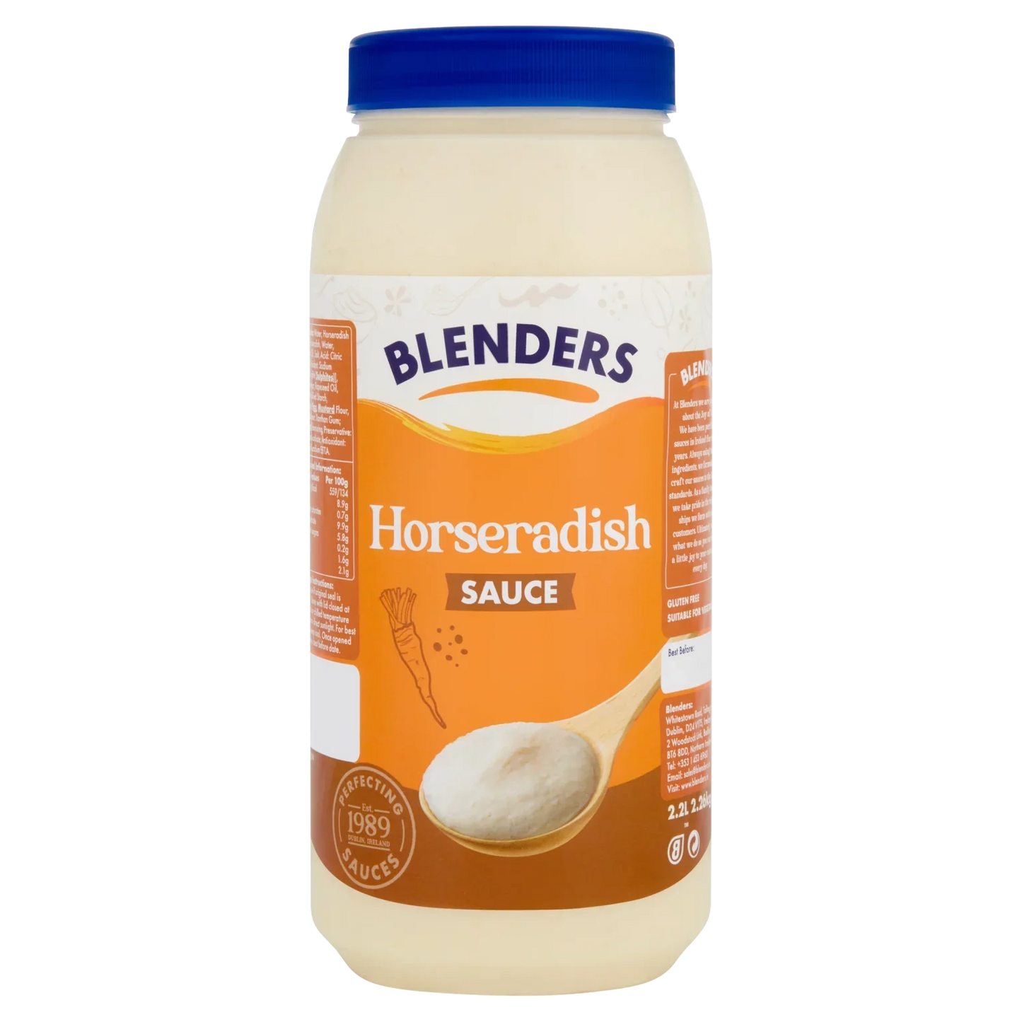 2 x Blenders Horseradish Sauce 2.26Kg