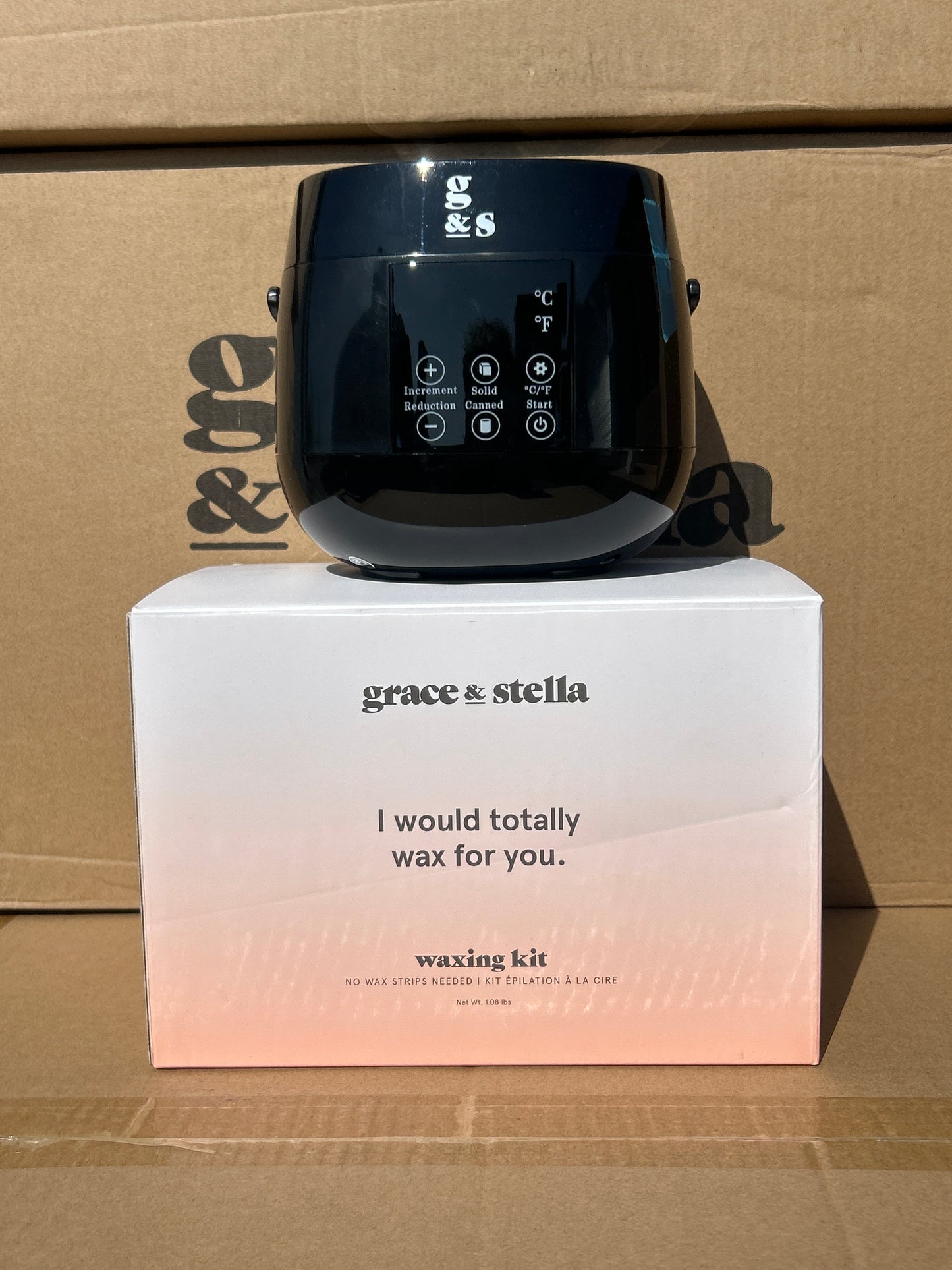 Grace & Stella Waxing Kit – Smooth, Salon-Quality Skin at Home