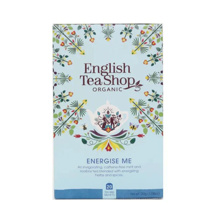6 x English Tea Shop Energize Me Wellness - 20Bags