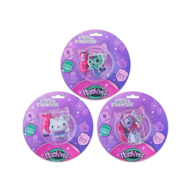 Gabby's Dollhouse Flash'eez + Lanyard