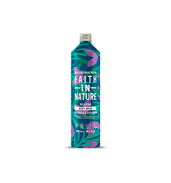 Faith In Nature Lav & Ger Bodywash(Alumin Bot) - 500ml