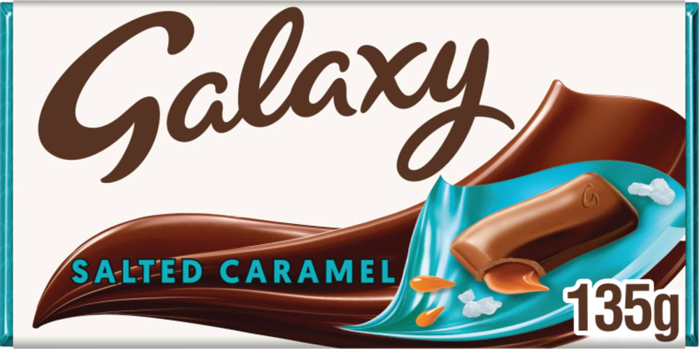 24 x Galaxy Salted Caramel Large Bar - 135GM