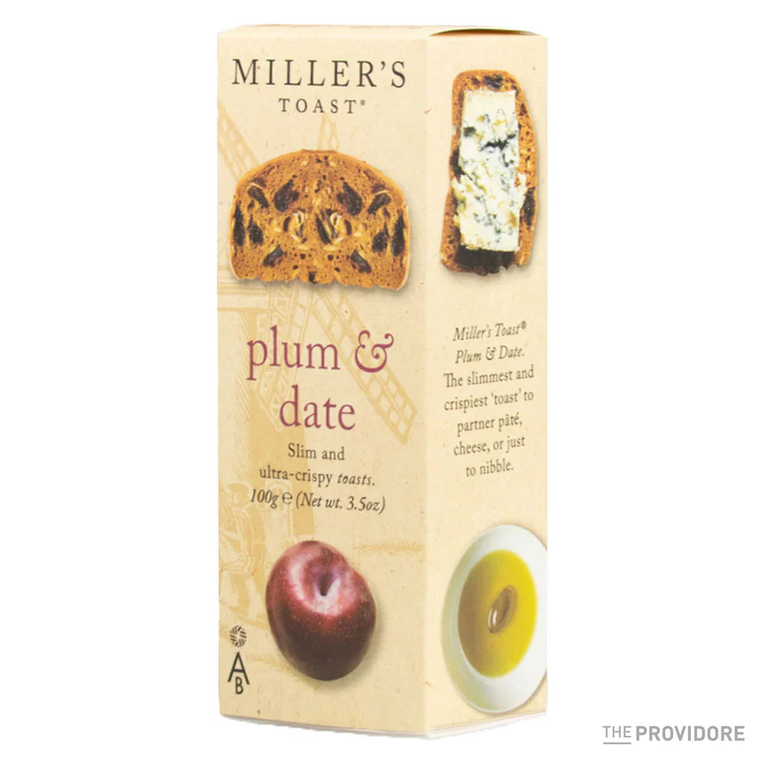 Miller's Toast Plum & Date - 100g