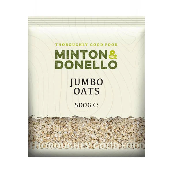 6 x Minton & Donello Jumbo Oats - 2kg