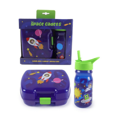 SB13 SPACE CADET LUNCH BOX & WATER BOTTLE SET