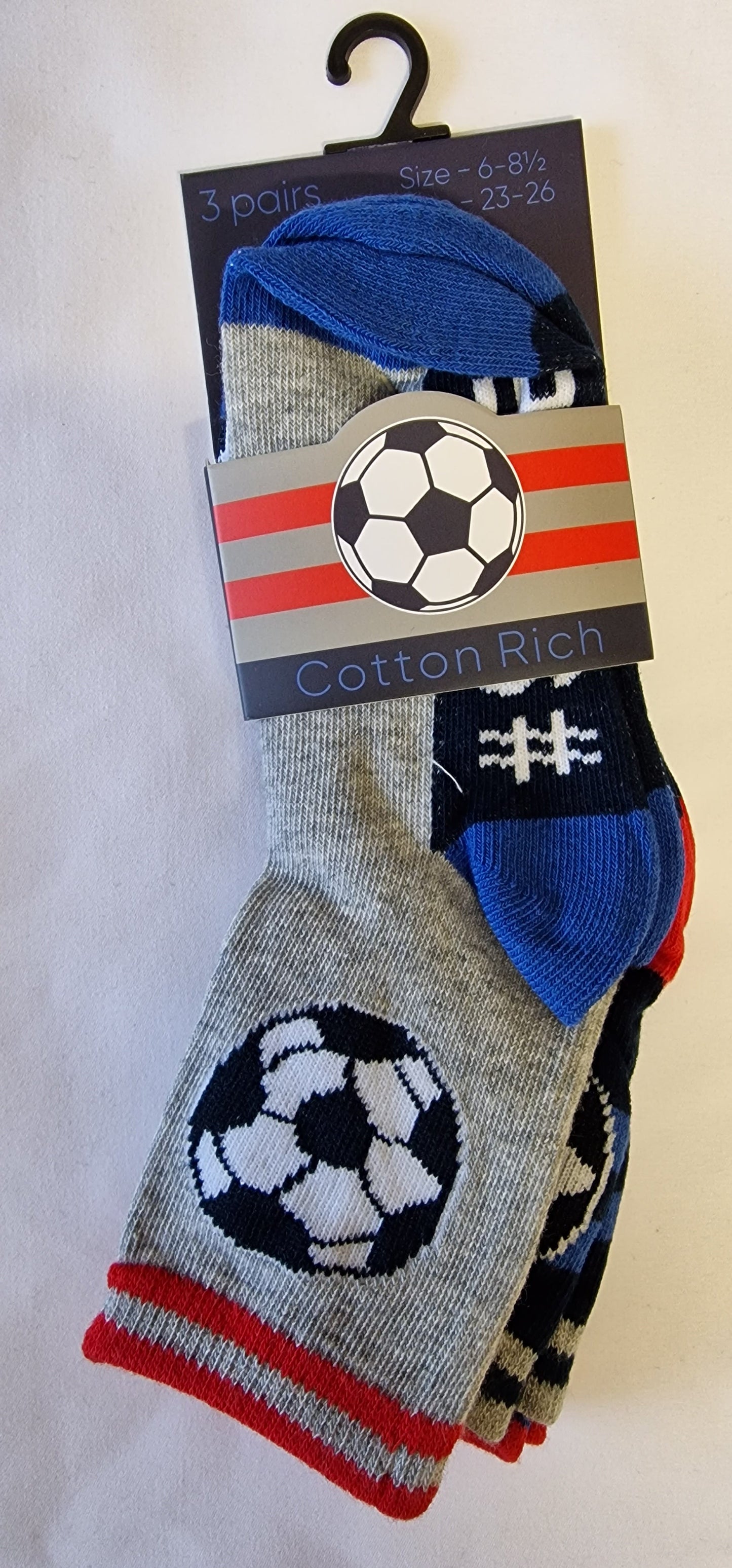 SO18 FOOTBALL 3PK UK 6 - 3.5