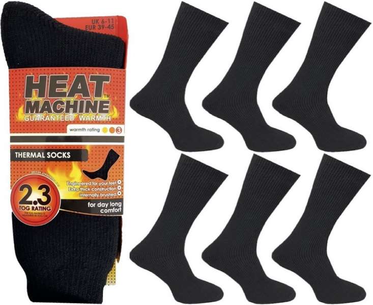 SO68 TEEN/MENS THERMAL 2.3TOG SOCKS UK 6-11
