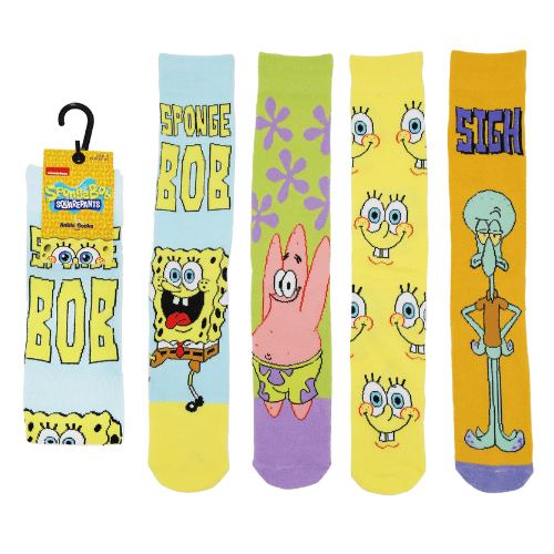 SO83 TEEN/ADULT SPONGE BOB 4PK SIZE 6-11 UK