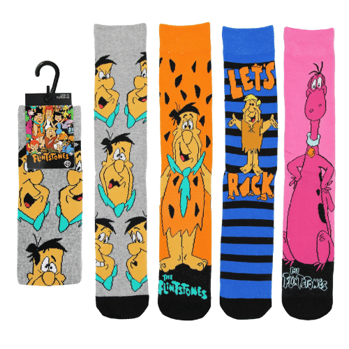 SO85 TEEN/ADULT THE FLINTSTONES 4PK SIZE 6-11 UK