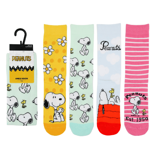 SO87 TEEN/ADULT SNOOPY 4PK SIZE 4-6 UK