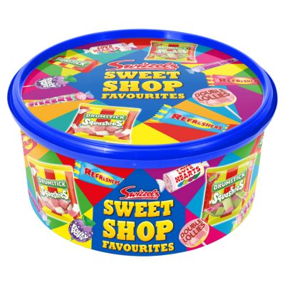 4 x Swizzels Sweet Shop Favourites Tub - 650G