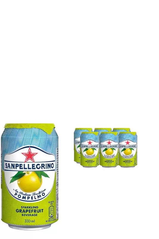 4 x San Pellegrino Pompelmo 6X330Ml