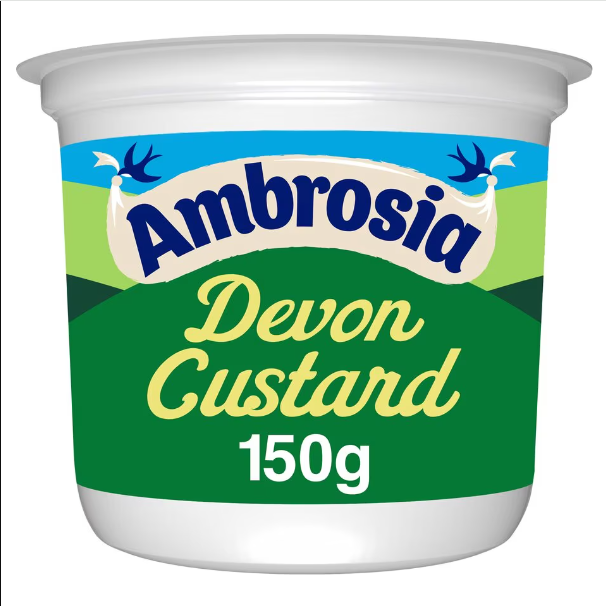 12 x Ambrosia Devon Custard 150G