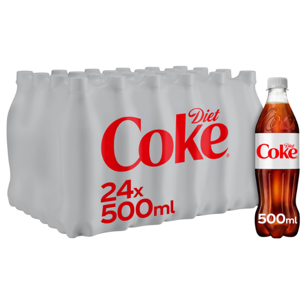 24 x Diet Coke 500Ml
