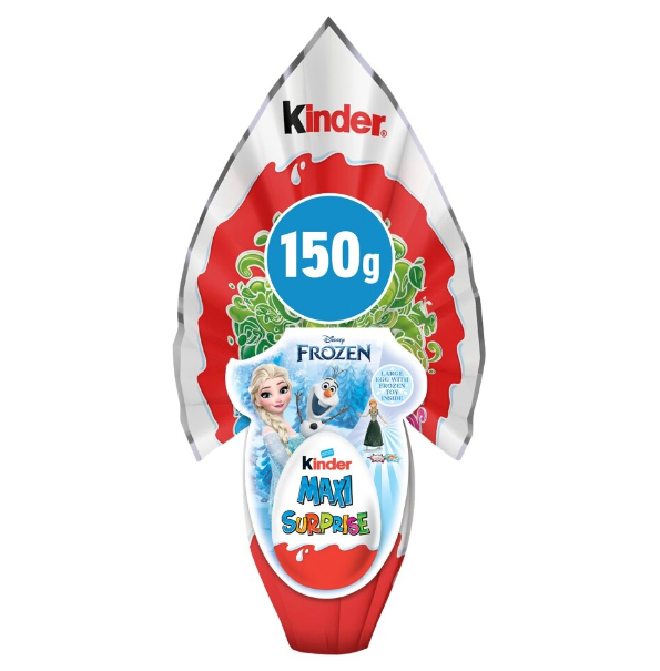 6 x Kinder Maxi Surprise Egg - 150GM