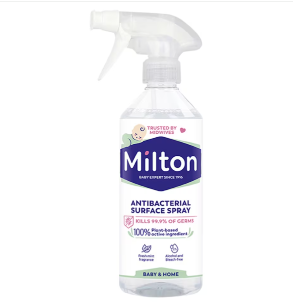 6 x Milton Antibacterial Surface Spray - 500ML