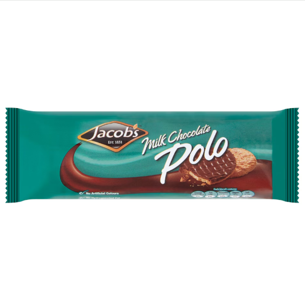 12 x Jacobs Milk Chocolate Polo 250G