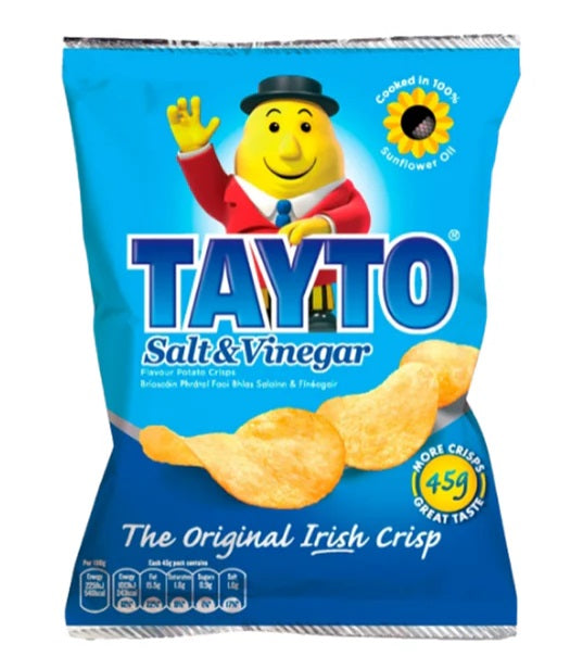 30 x Tayto Salt & Vinnegar 35g