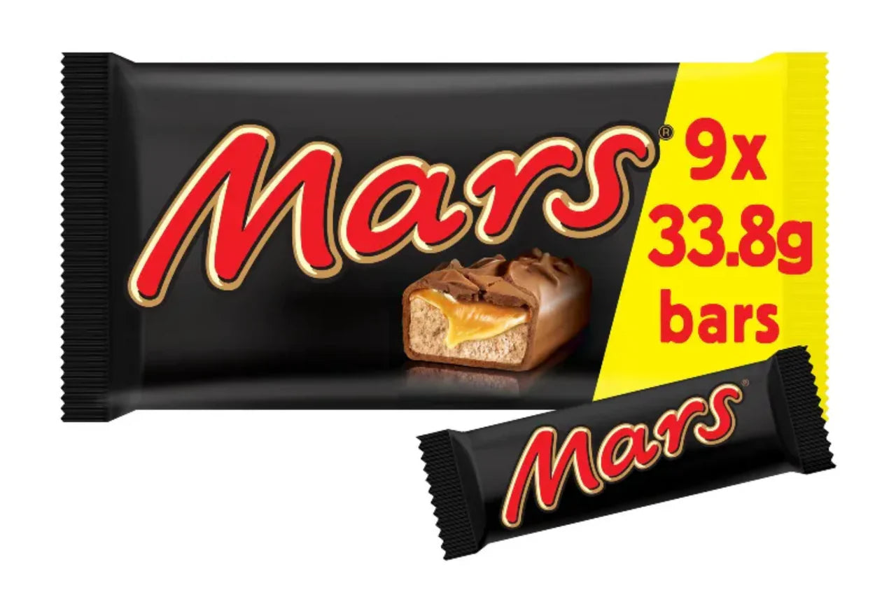 11 x Mars Snacksize 9 X 33.8G